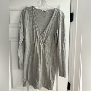 Tobi Long sleeve grey dress